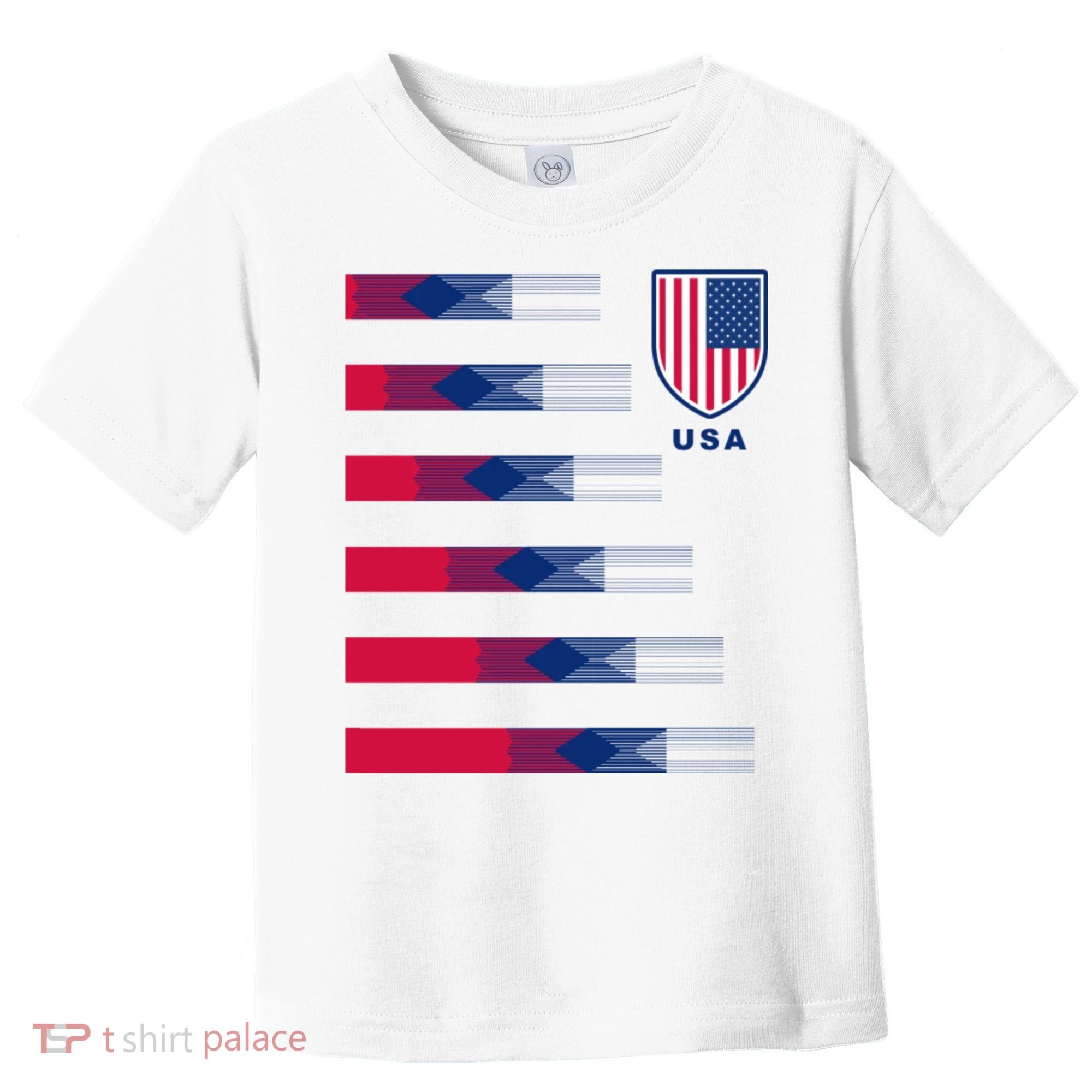 USA Soccer American Team Jersey Toddler T-Shirt