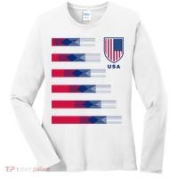 USA Soccer American Team Jersey Women's Long Sleeve Shirt thumb 0