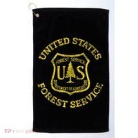U.S. United States Forest Service Usfs National Golf Towel thumb 0