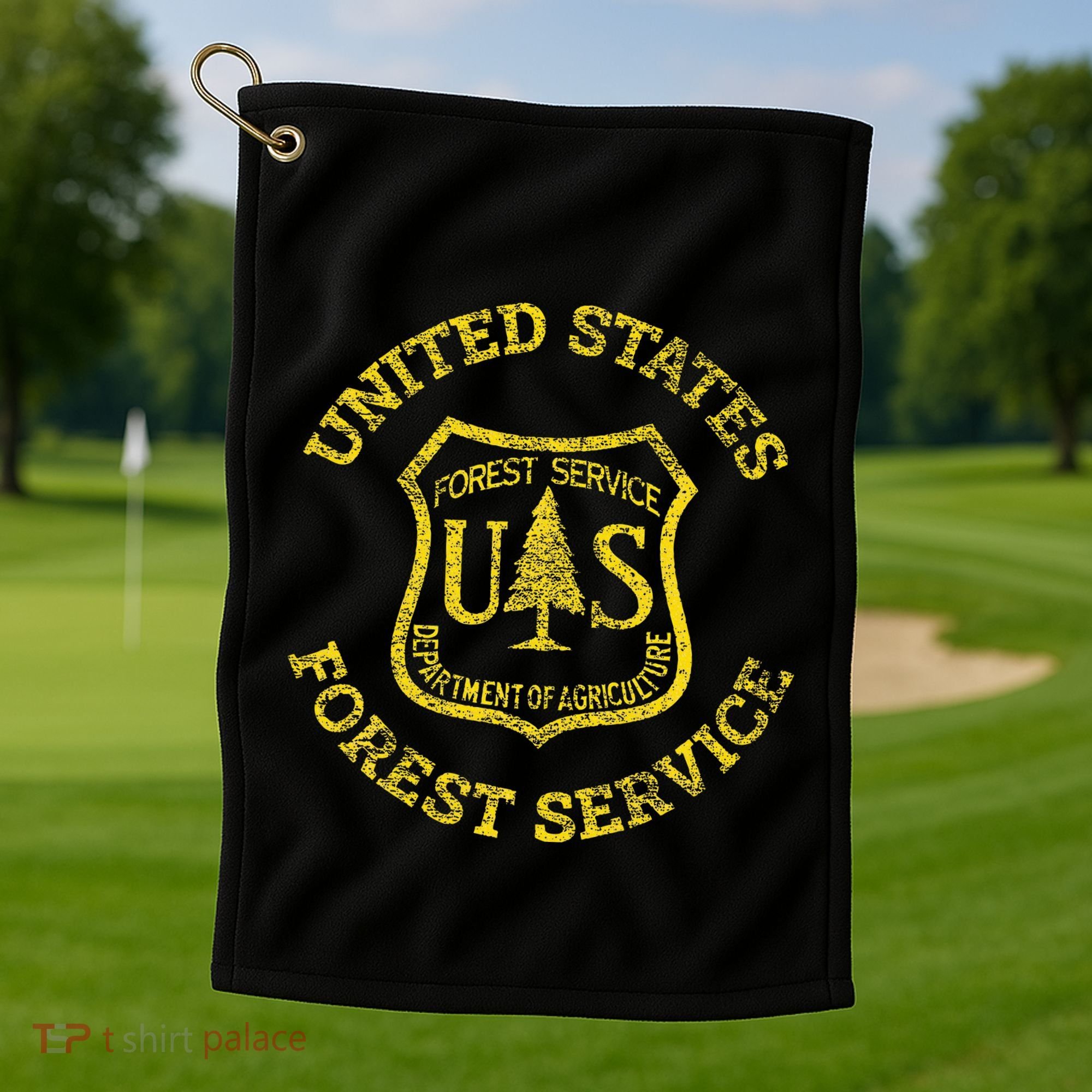 U.S. United States Forest Service Usfs National Golf Towel