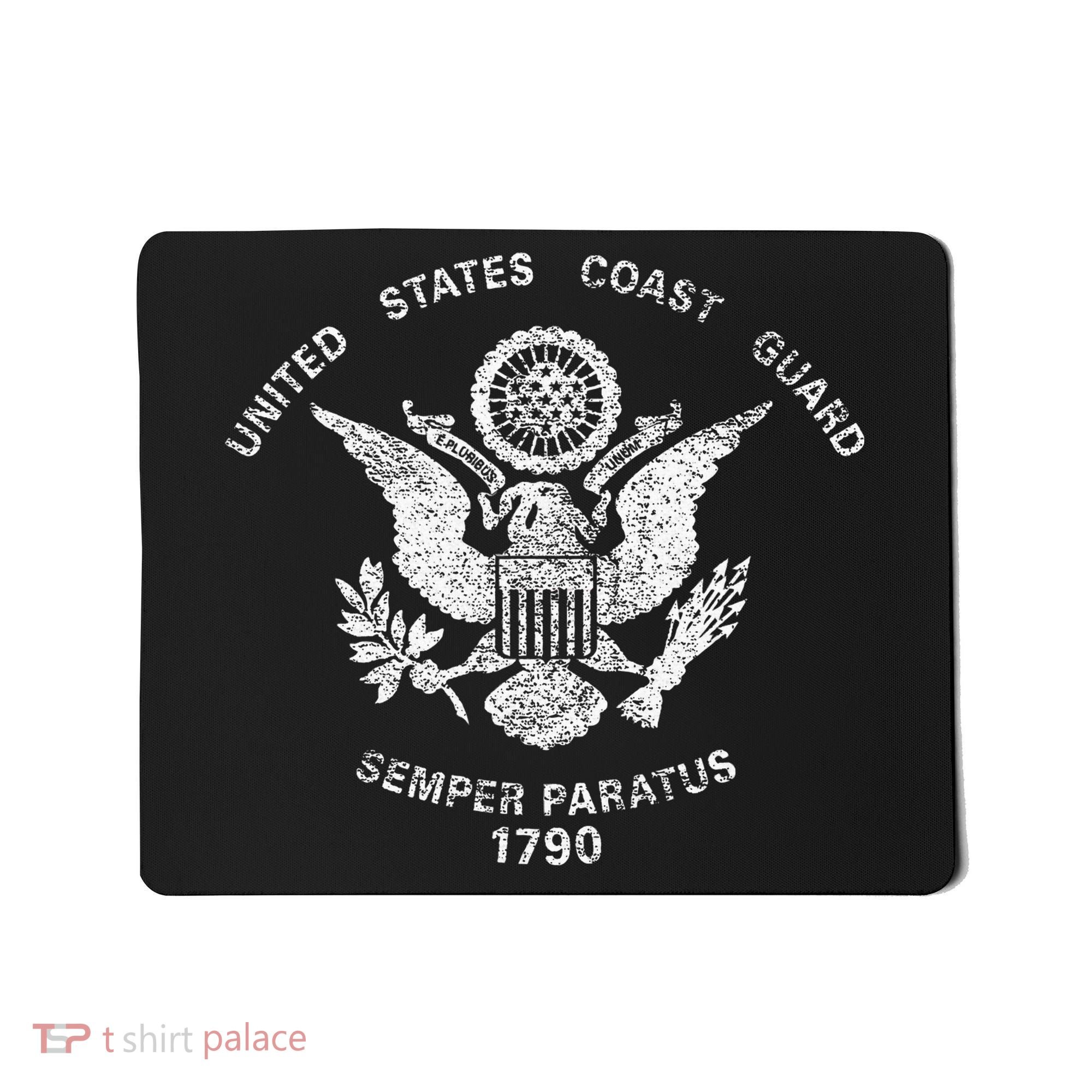 Us United States Coast Guard Uscg Eagle Flag Mousepad