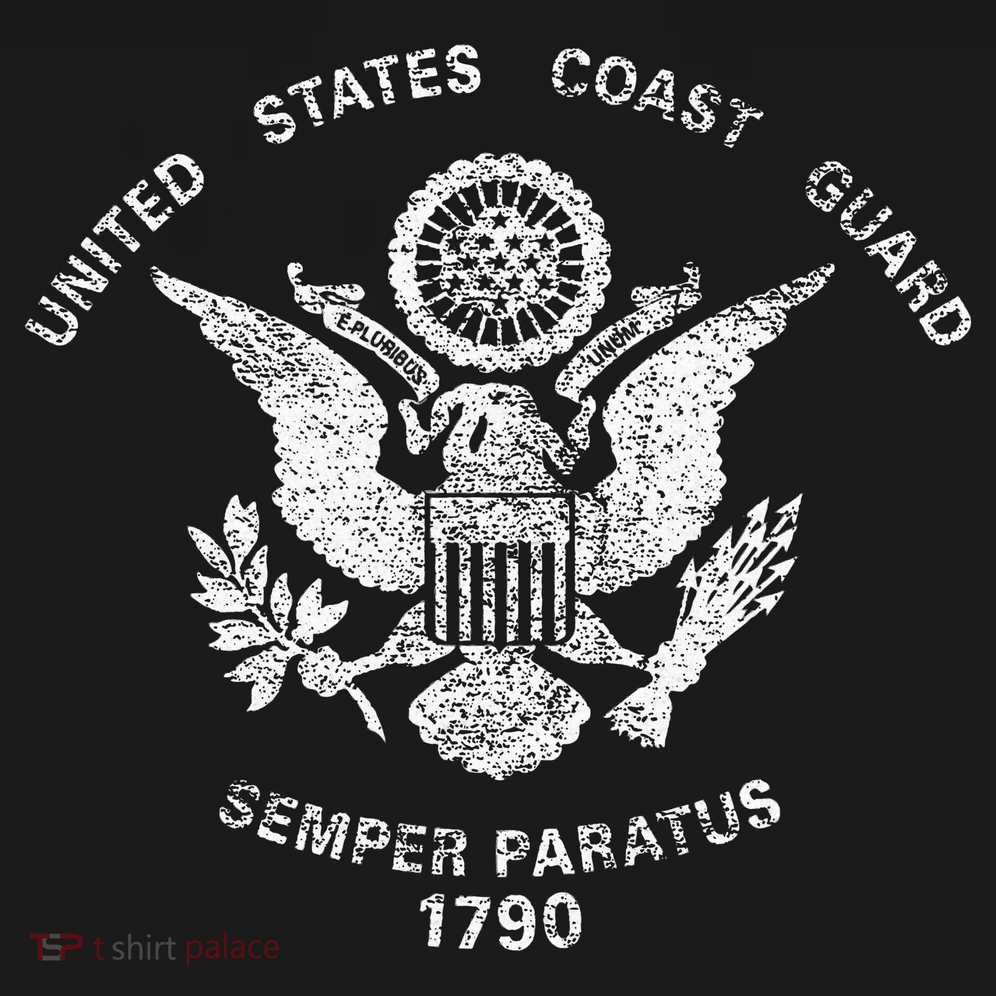 Us United States Coast Guard Uscg Eagle Flag Baby Bodysuit