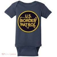 Us United States Border Patrol Baby Bodysuit thumb 0