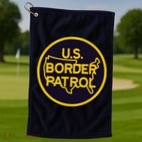 Us United States Border Patrol Golf Towel thumb 1