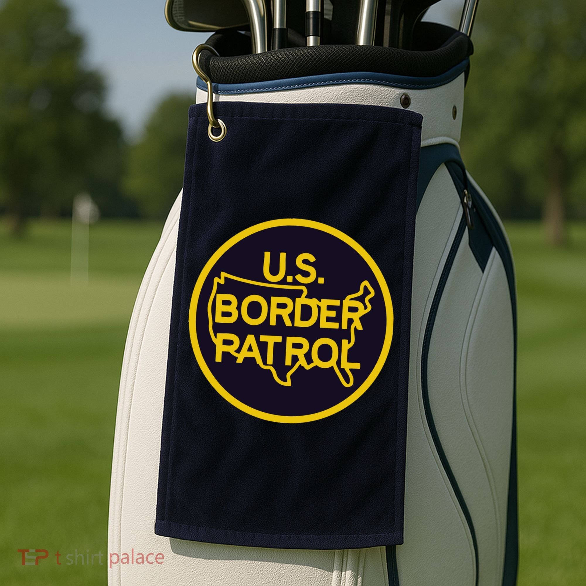 Us United States Border Patrol Golf Towel