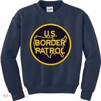 Us United States Border Patrol Kids Sweatshirt thumb 0