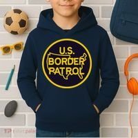 Us United States Border Patrol Kids Hoodie thumb 2