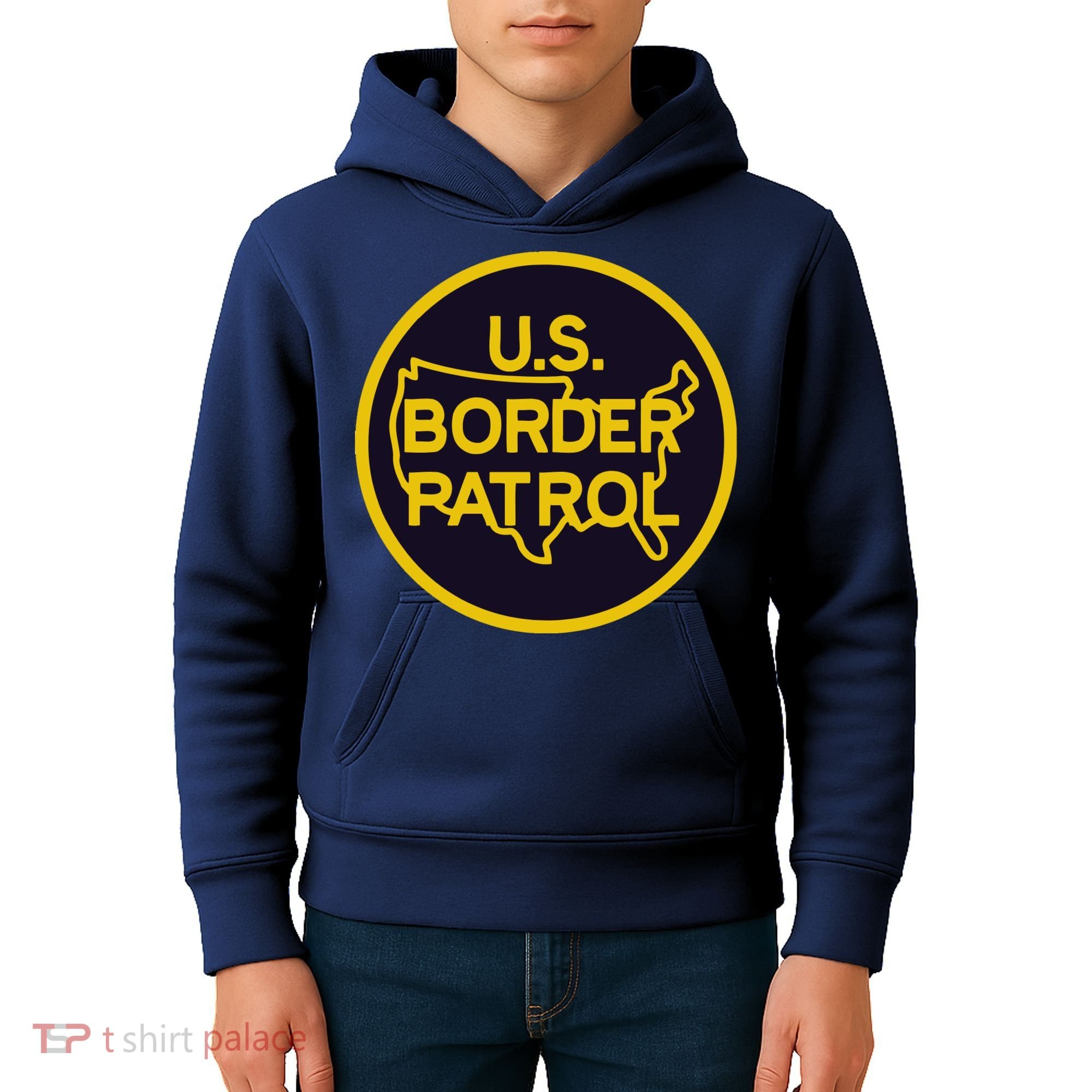 Us United States Border Patrol Kids Hoodie