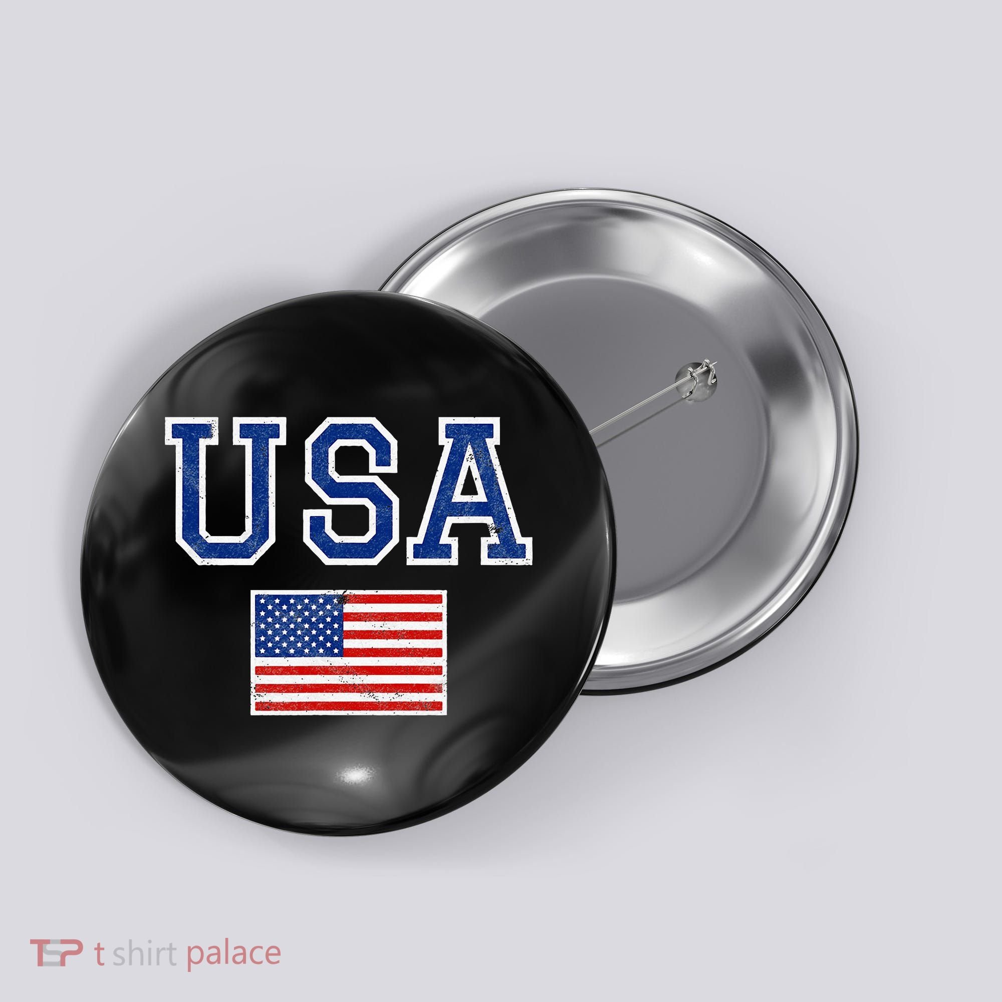 Usa Button
