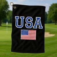 Usa Golf Towel thumb 1