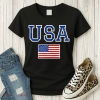 Usa Women's T-Shirt thumb 3