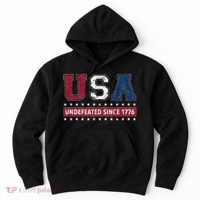 Usa Undefeated Since 1776 Hoodie