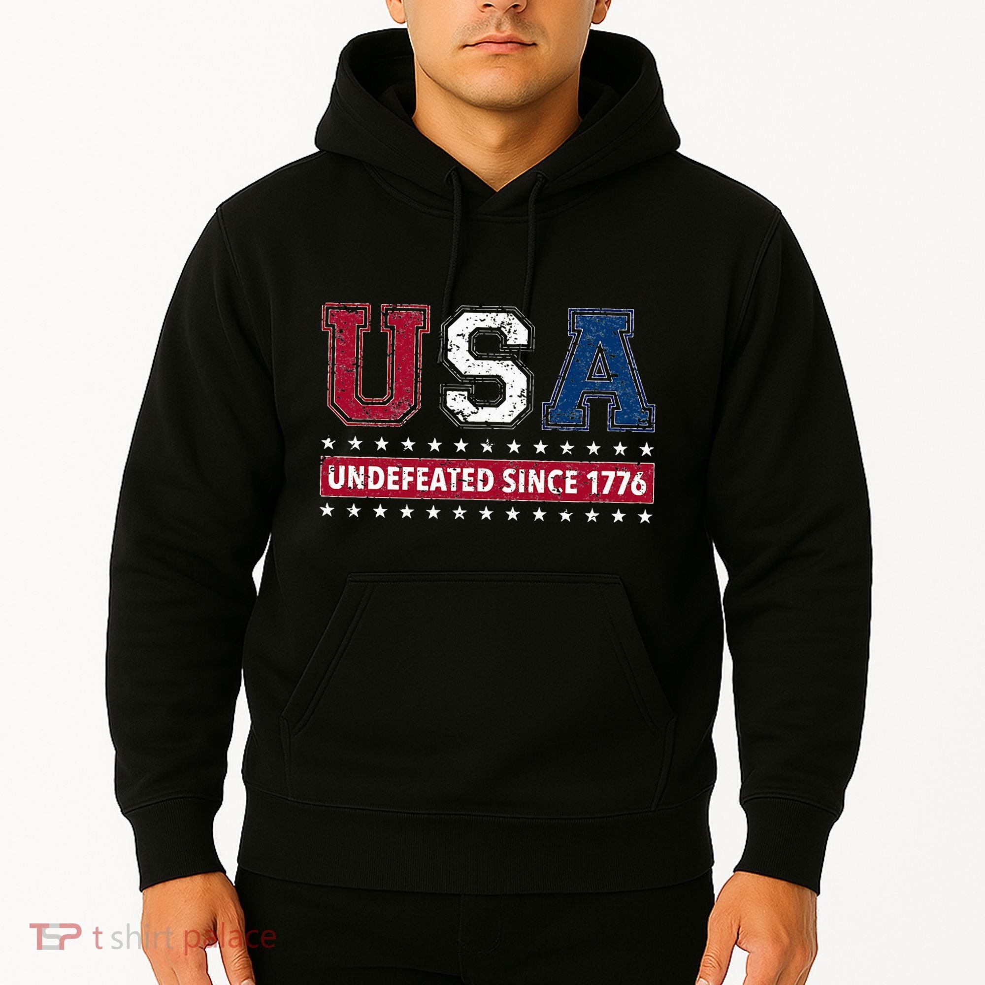 Usa Undefeated Since 1776 Hoodie