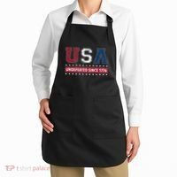 Usa Undefeated Since 1776 Apron thumb 2