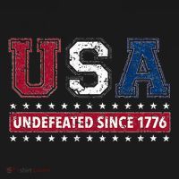 Usa Undefeated Since 1776 Apron thumb 3