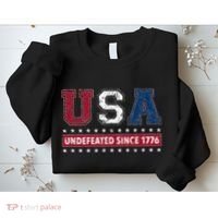 Usa Undefeated Since 1776 Sweatshirt thumb 2