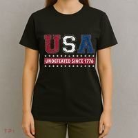 Usa Undefeated Since 1776 T-Shirt thumb 4