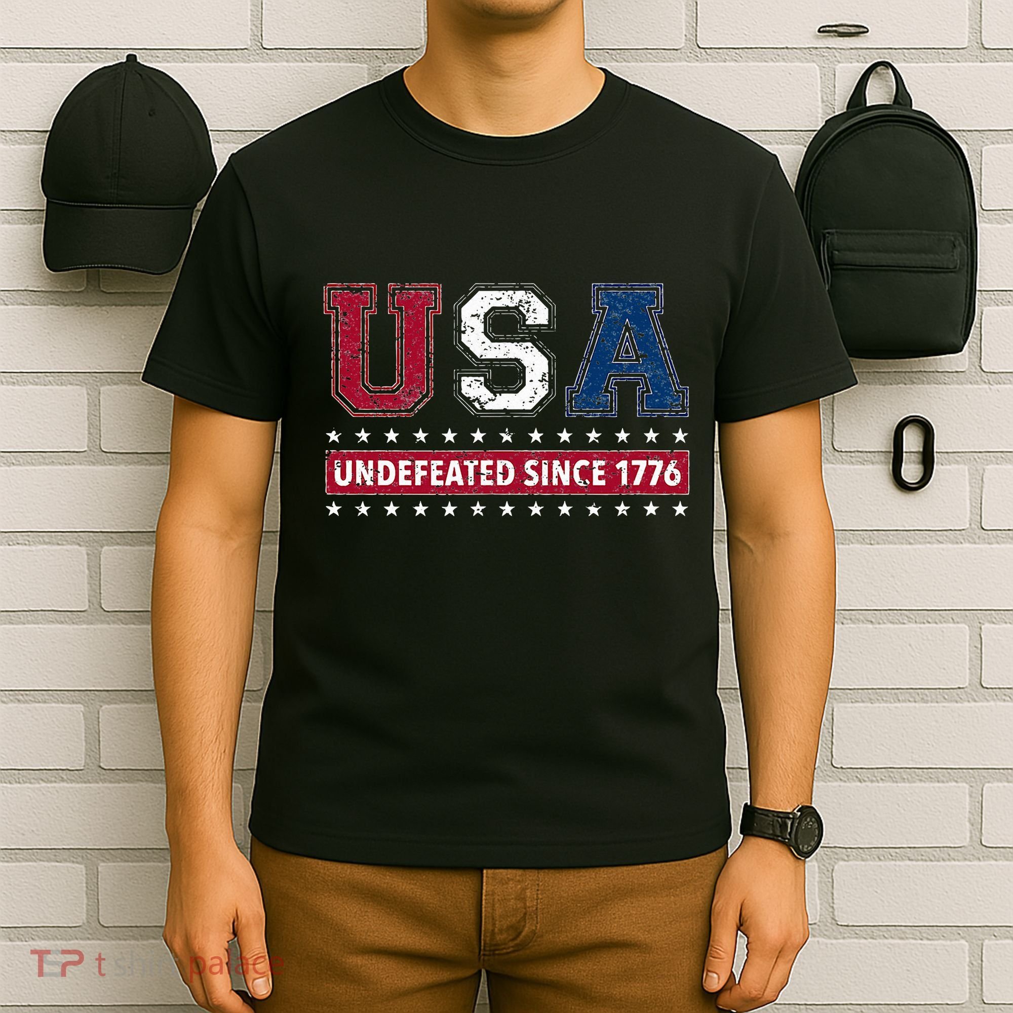 Usa Undefeated Since 1776 T-Shirt