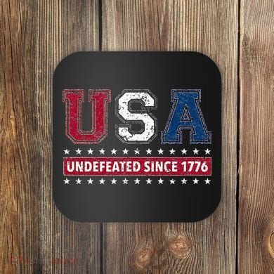 Usa Undefeated Since 1776 Coaster