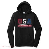 Usa Undefeated Since 1776 Women's Hoodie thumb 0