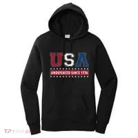 Usa Undefeated Since 1776 Women's Hoodie thumb 0