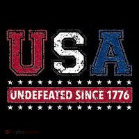 Usa Undefeated Since 1776 Mousepad thumb 1