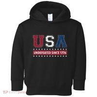 Usa Undefeated Since 1776 Toddler Hoodie thumb 0