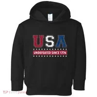 Usa Undefeated Since 1776 Toddler Hoodie thumb 0