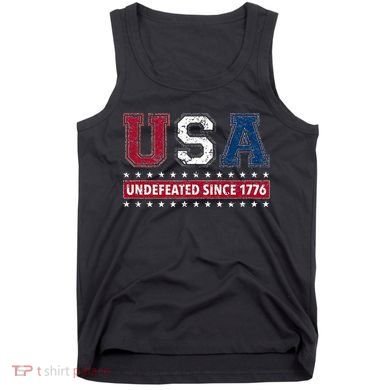 Usa Undefeated Since 1776 Tank Top