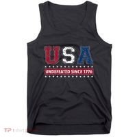 Usa Undefeated Since 1776 Tank Top thumb 0