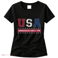 Usa Undefeated Since 1776 Women's T-Shirt thumb 0