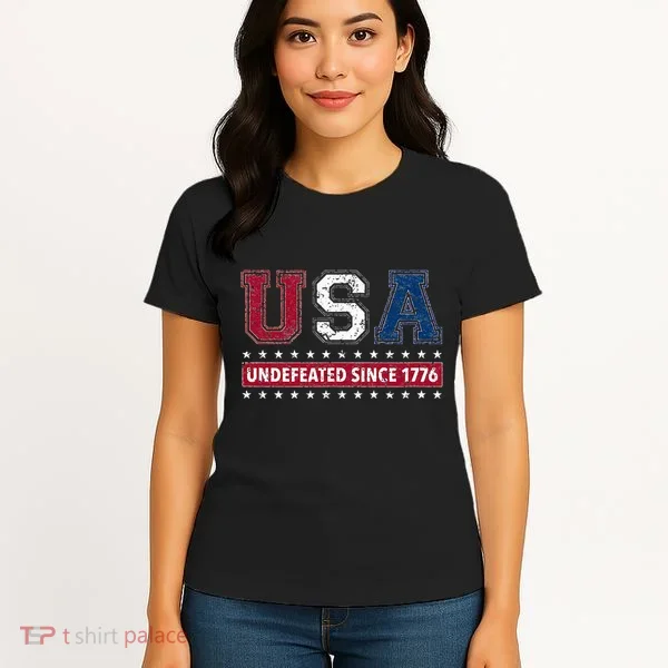 Usa Undefeated Since 1776 Women's T-Shirt