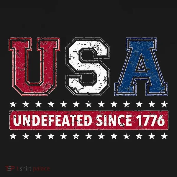 Usa Undefeated Since 1776 Women's T-Shirt
