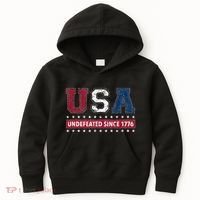 Usa Undefeated Since 1776 Kids Hoodie thumb 0