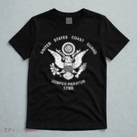 Us United States Coast Guard Uscg Eagle Flag T-Shirt thumb 5