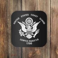 Us United States Coast Guard Uscg Eagle Flag Coaster thumb 0