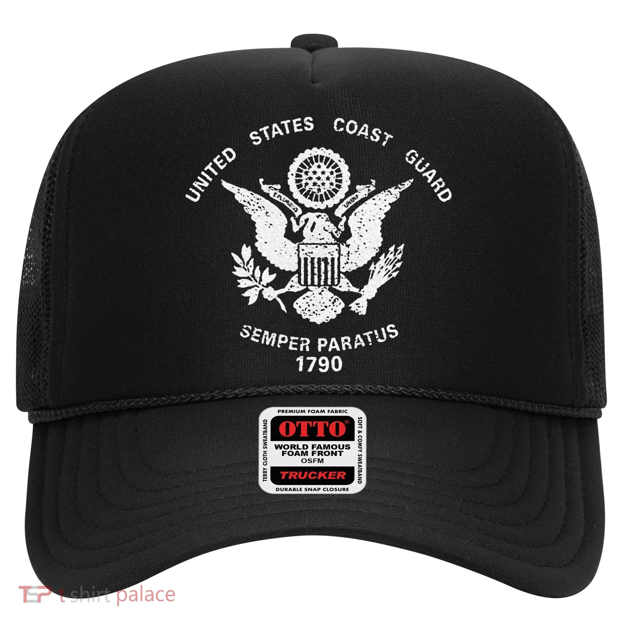 Us United States Coast Guard Uscg Eagle Flag Hat