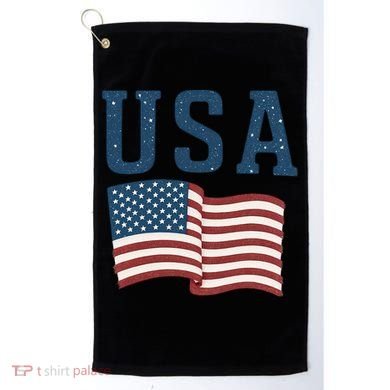 USA Golf Towel