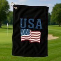 USA Golf Towel thumb 1