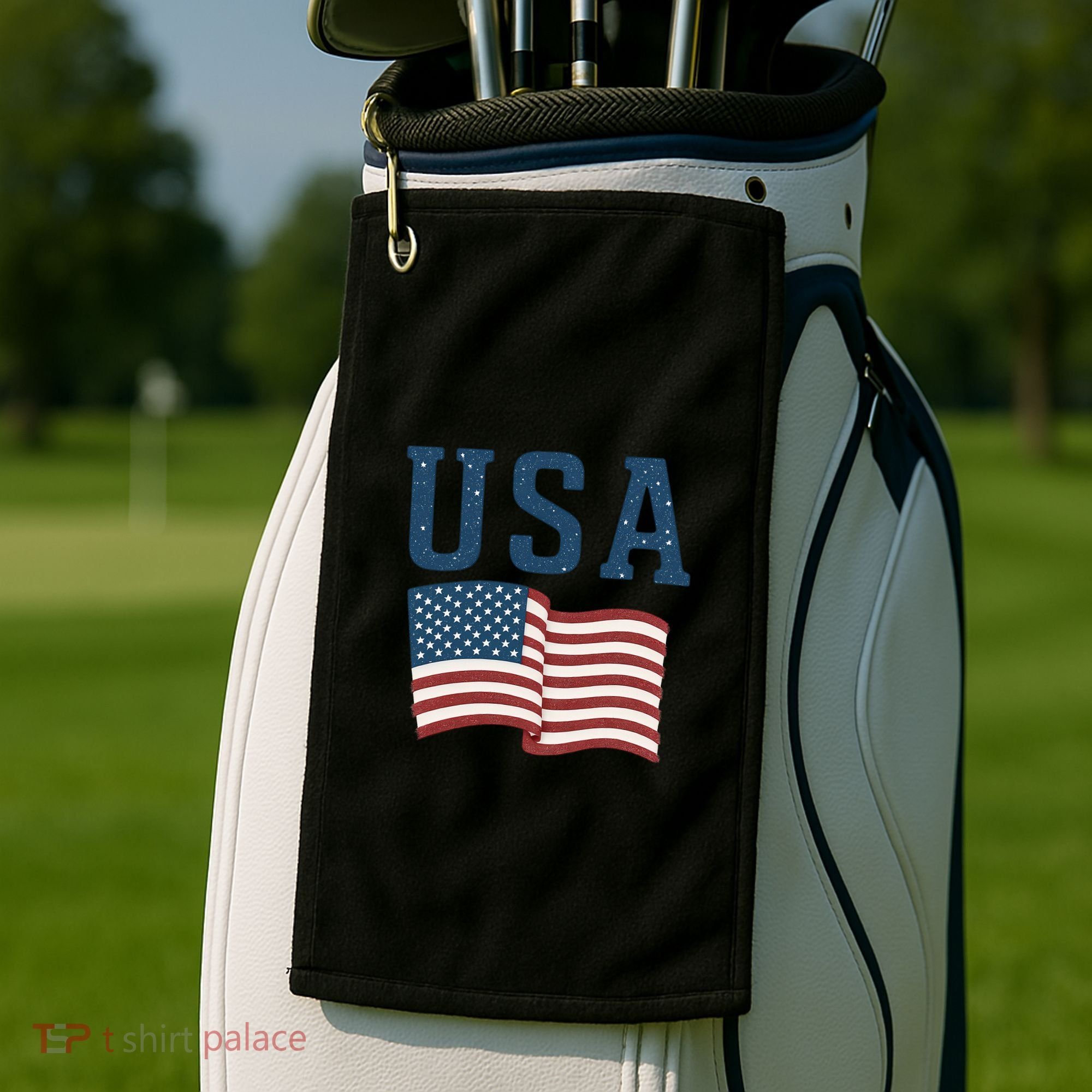 USA Golf Towel