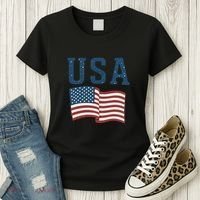 USA Women's T-Shirt thumb 3