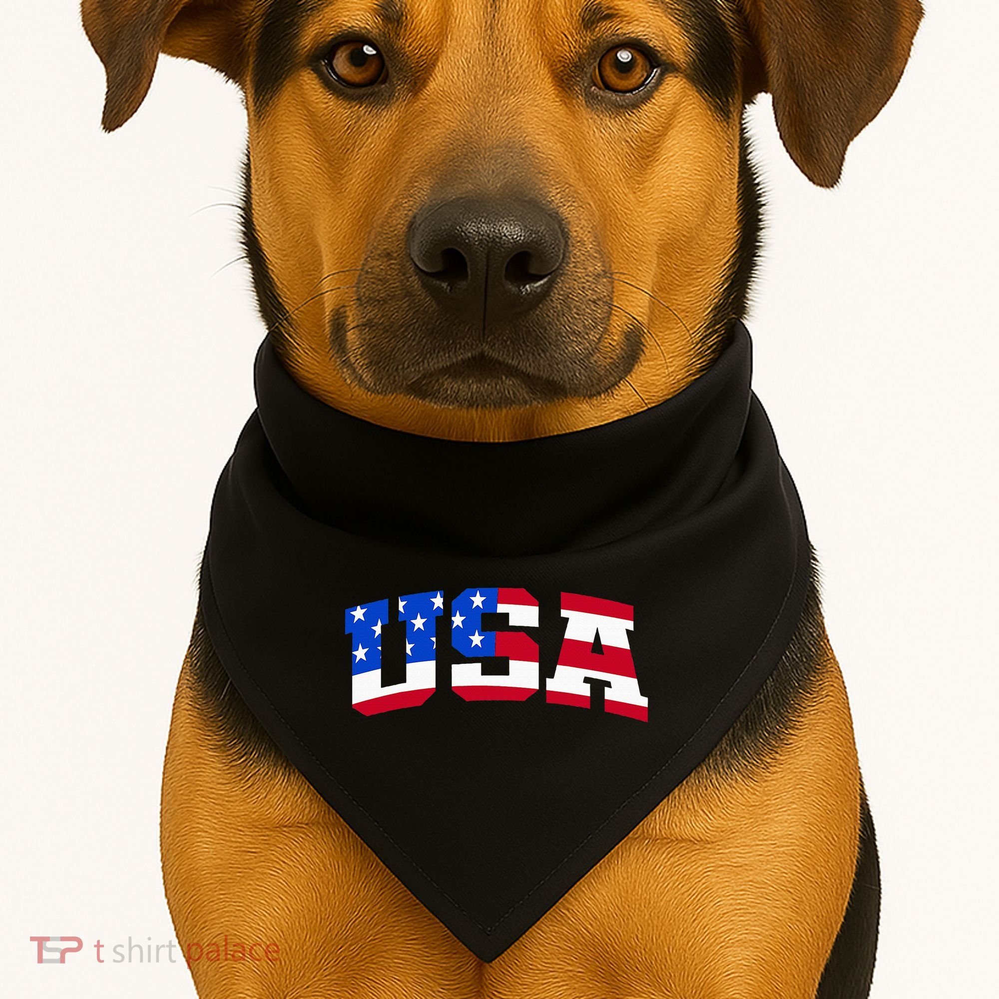 Usa USA-Made Doggie Bandana