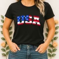 Usa Women's T-Shirt thumb 2