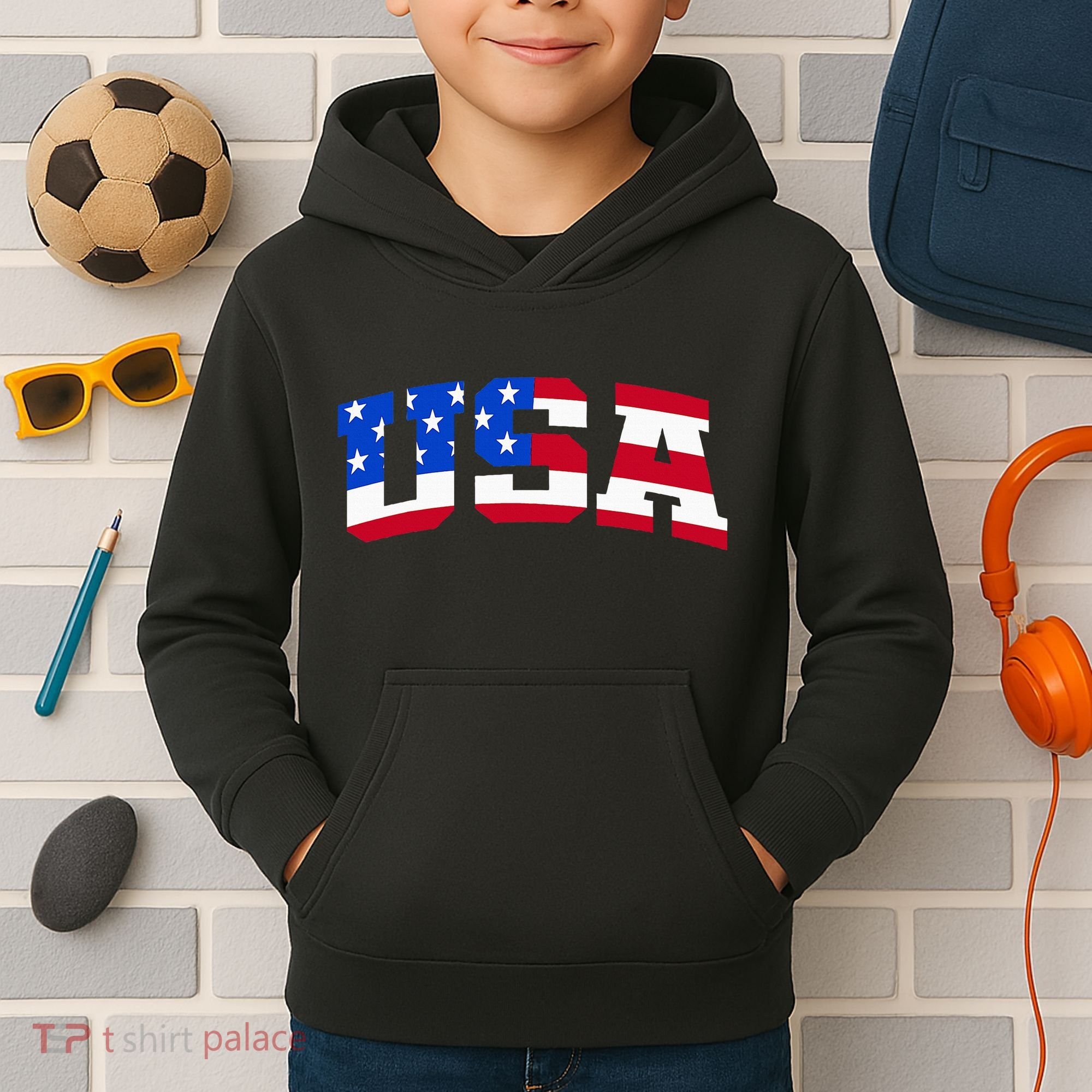 Usa Kids Hoodie
