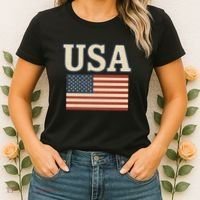 USA Women's T-Shirt thumb 2