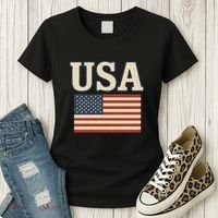 USA Women's T-Shirt thumb 3