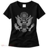 Usa United States Eagle Symbol American Arms Seal Women's T-Shirt thumb 0