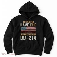 US Veteran DD 214 Funny Army Vietnam Veteran Hoodie thumb 0