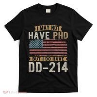 US Veteran DD 214 Funny Army Vietnam Veteran T-Shirt thumb 0