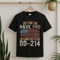 US Veteran DD 214 Funny Army Vietnam Veteran T-Shirt thumb 2